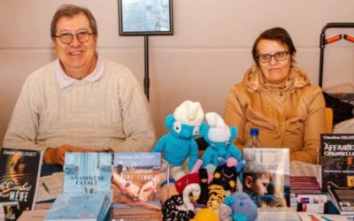 Claudine et Daniel Deloget à la Fête du livre en Alsace