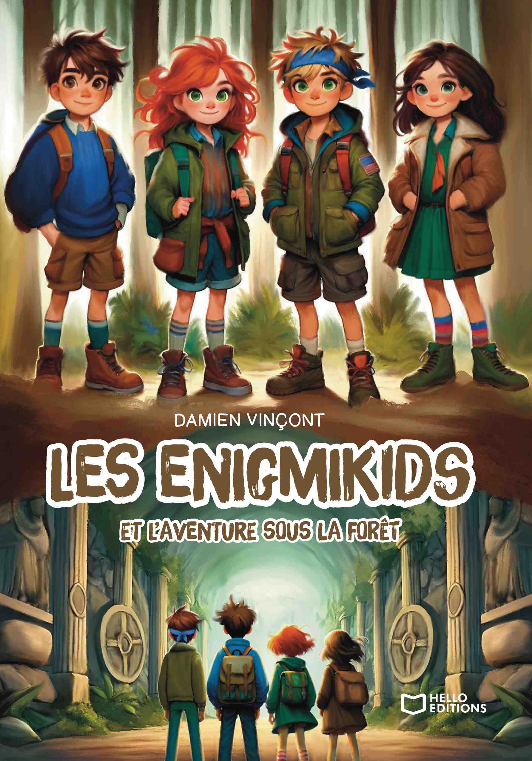 Les Enigmikids et l'aventure sous la forĂȘt